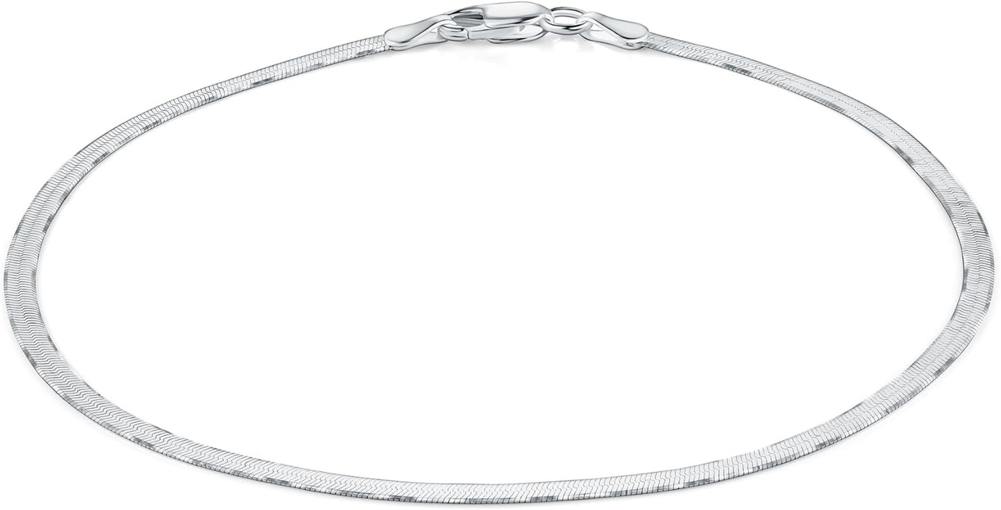 Herringbone Chain Anklet